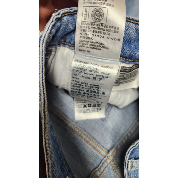 Levi’s 721 High Rise Skinny Jeans Stretch Women’s Size 29X24 - Picture 4 of 8